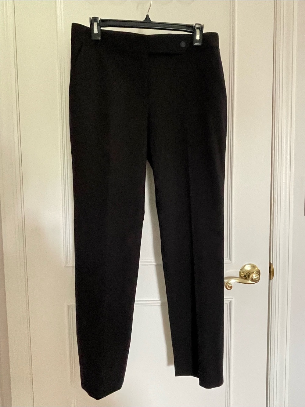 Classic Black Women's Dress Pants from Calvin Klein, Size 4